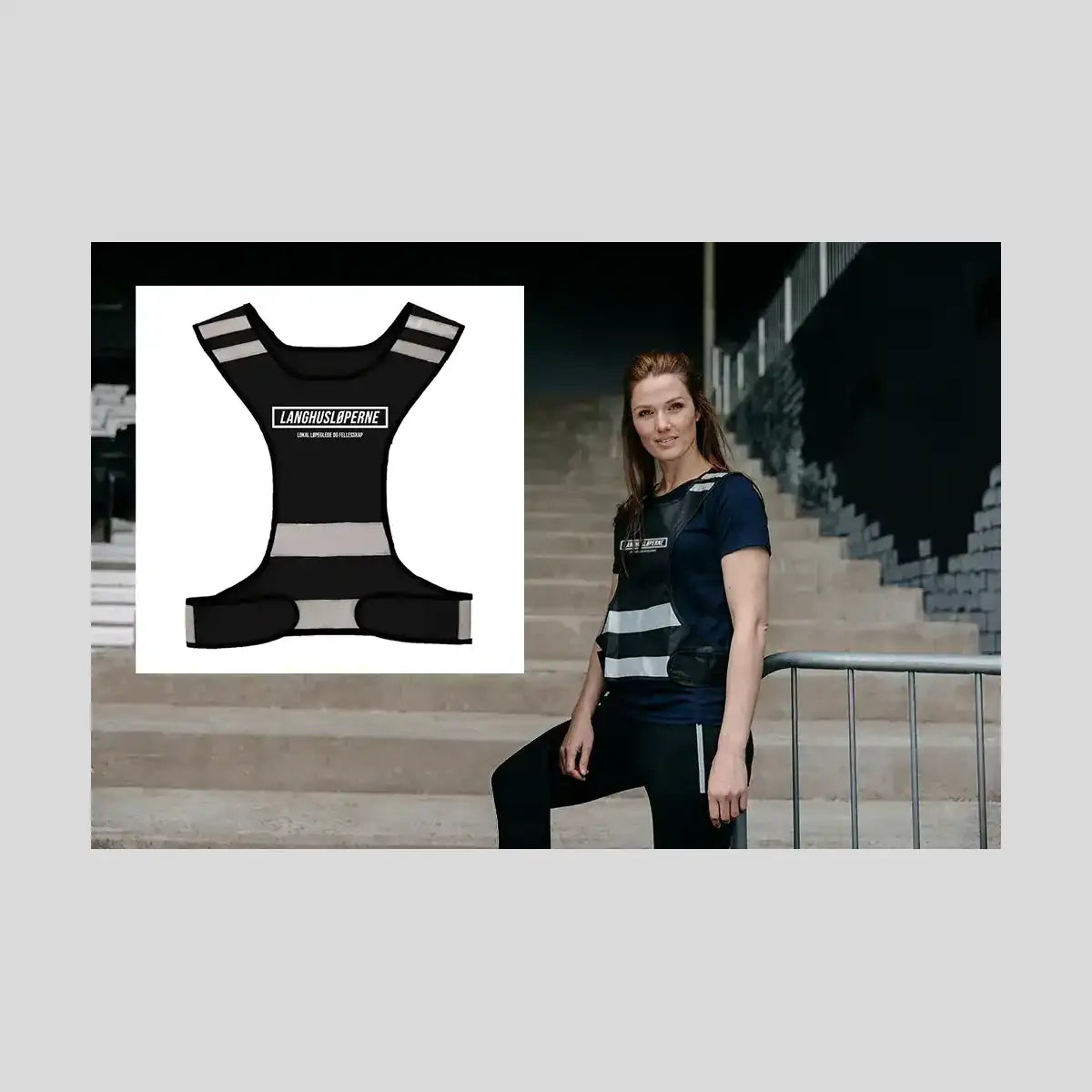 Langhusløperne refleksvest